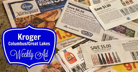Find sales, special offers, coupons and more. . Kroger weekly ad columbus ohio
